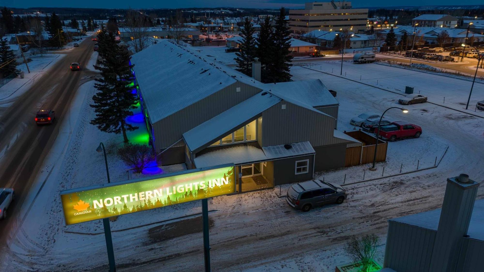 Northern Lights Inn Fort St. John Eksteriør bilde